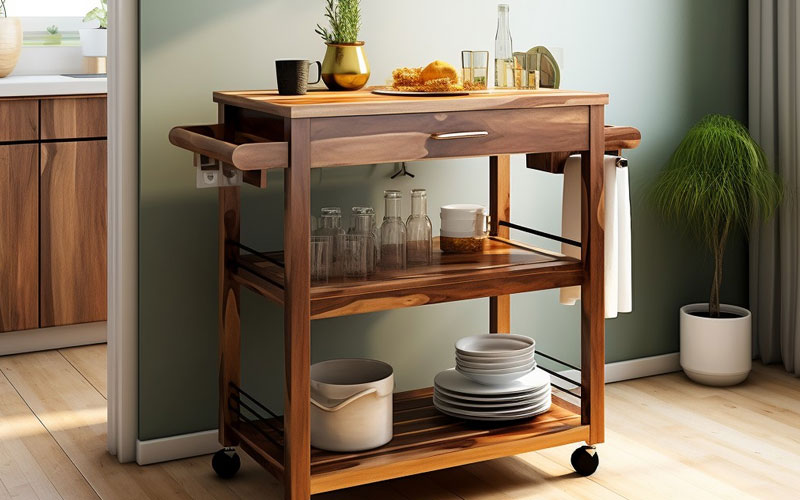 Kitchen Trolley Finish Services In Mumbai, Maharashtra